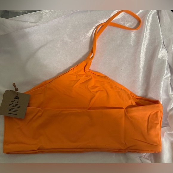 Free People x Toast Swim Signature Apex Bikini Top, Halter, NWT, Size XL - Picture 2 of 5